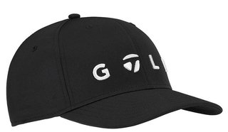 TaylorMade Lifestyle Golf Logo Herren Cap, schwarz