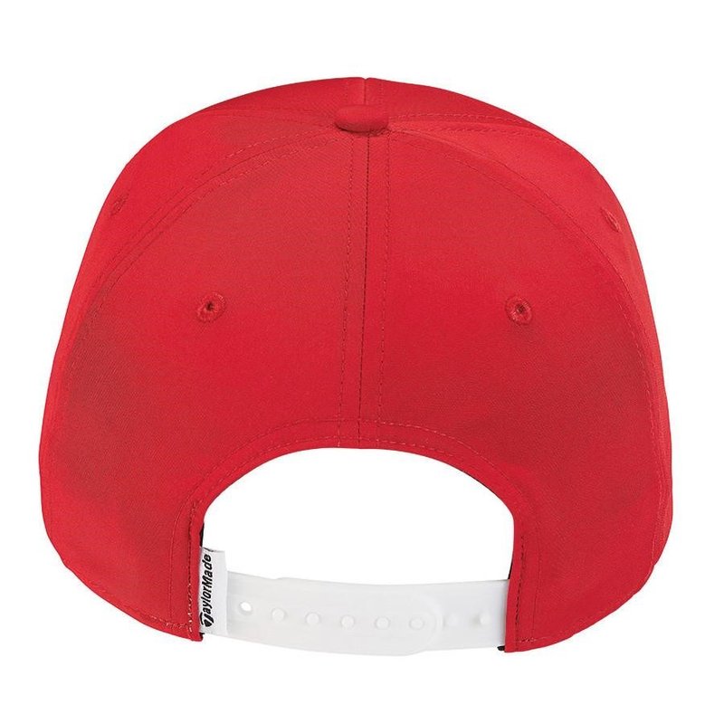 TaylorMade Lifestyle Golf Logo Herren Cap, rot