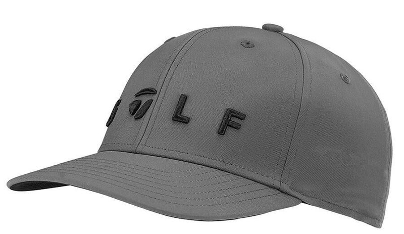 TaylorMade Lifestyle Golf Logo Herren Cap, grau