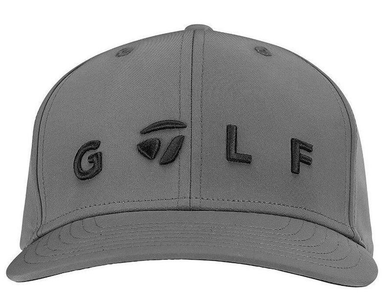 TaylorMade Lifestyle Golf Logo Herren Cap, grau