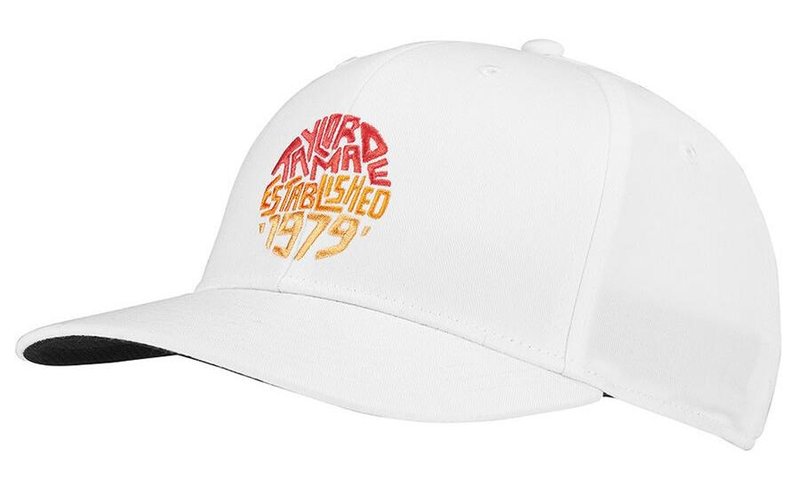 TaylorMade Lifestyle 1979 TM Logo Herren Cap, weiss