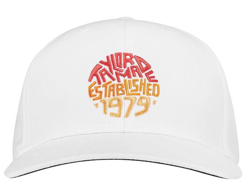 TaylorMade Lifestyle 1979 TM Logo Herren Cap, weiss