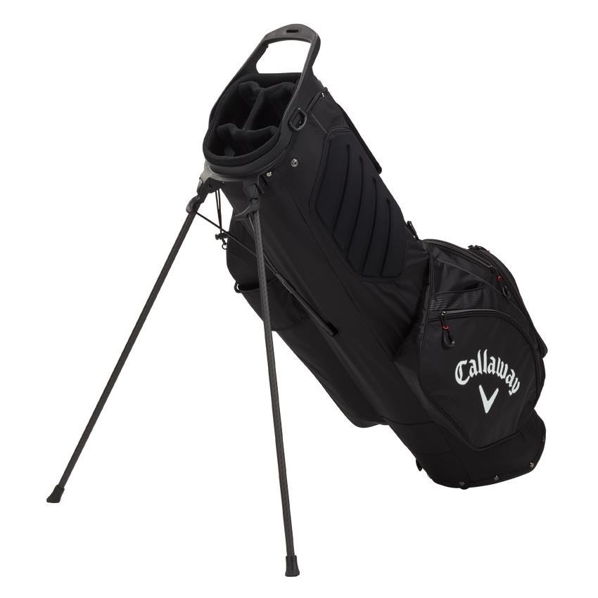 Callaway Hyperlite Zero Double Strap Standbag, schwarz