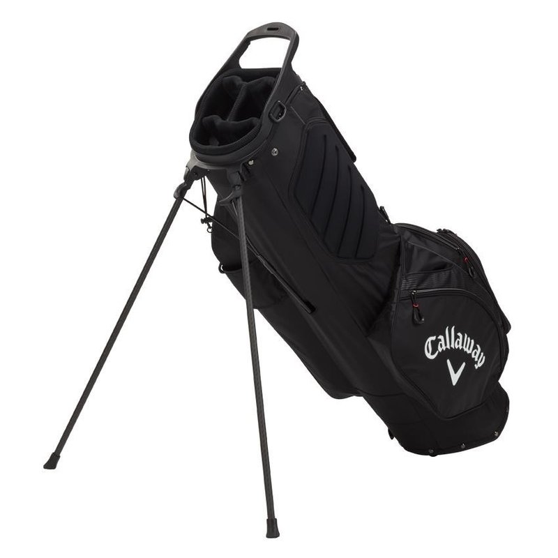 Callaway Hyperlite Zero Double Strap Standbag, schwarz
