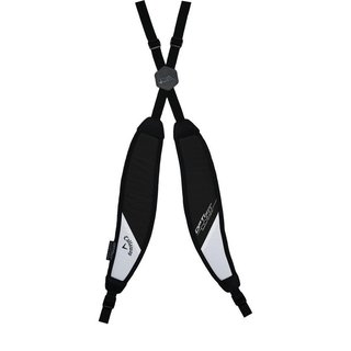 Callaway Hyperlite Zero Double Strap Standbag, weiss/schwarz/rot