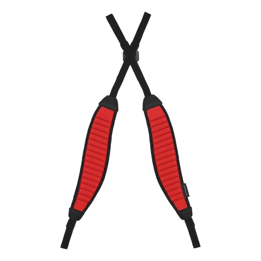 Callaway Hyperlite Zero Double Strap Standbag, weiss/schwarz/rot
