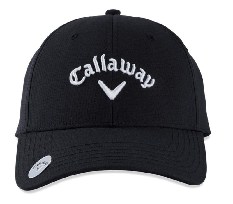 Callaway Stitch Magnet Golf Cap, schwarz