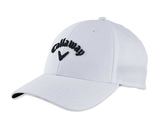 Callaway Stitch Magnet Golf Cap, weiss