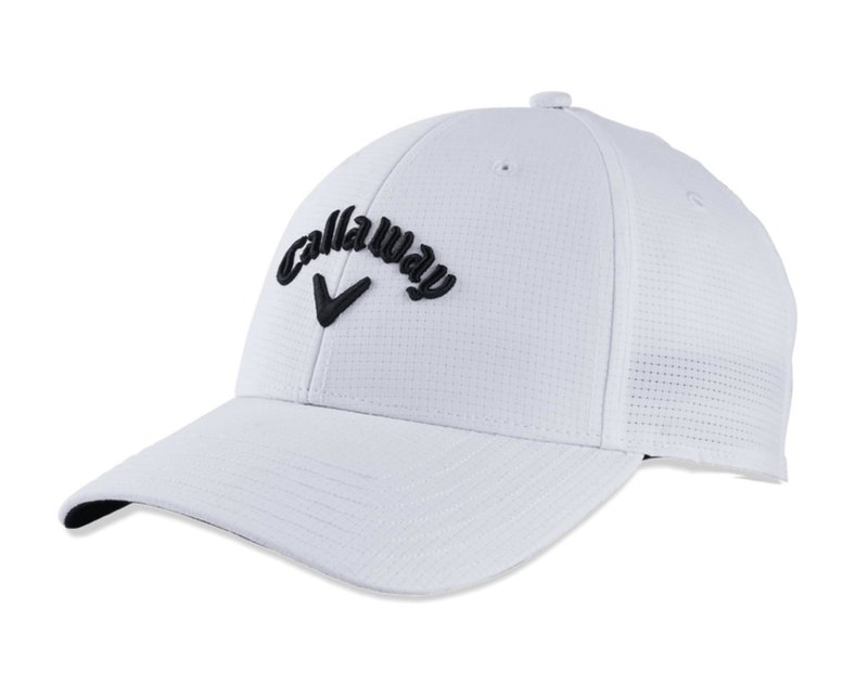 Callaway Stitch Magnet Golf Cap, weiss