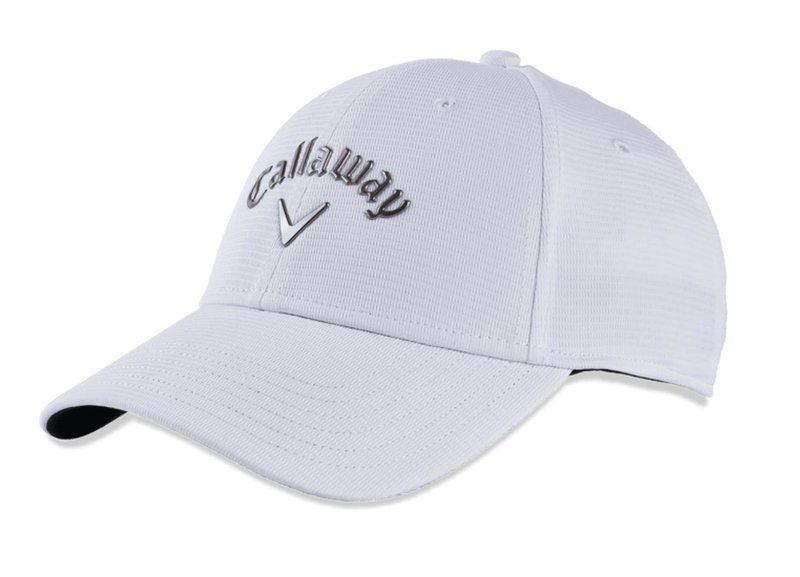 Callaway Liquid Metal Golf Cap, weiss/gunmetal