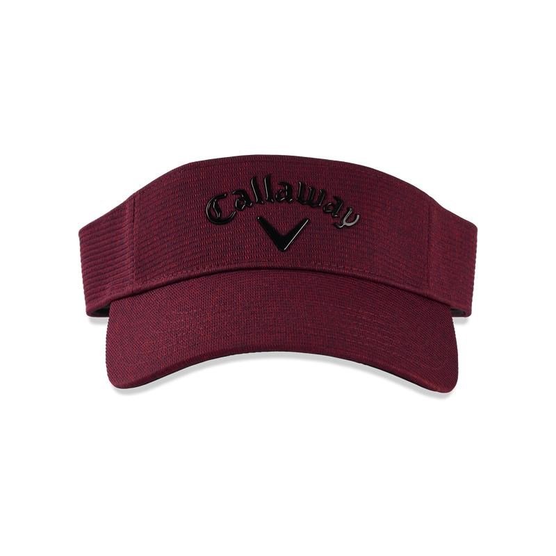 Callaway Liquid Metal Golf Visor, rot/schwarz
