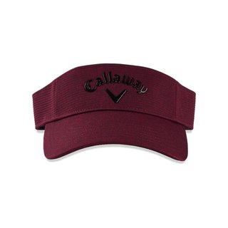 Callaway Liquid Metal Golf Visor, rot/schwarz