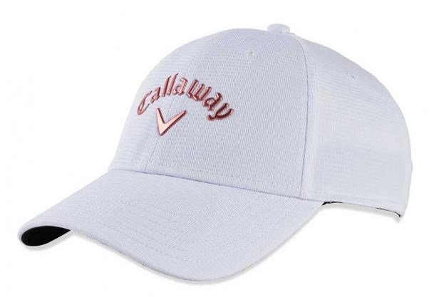 Callaway Liquid Metal Damen Cap, weiss/rose gold