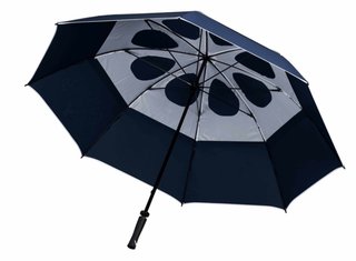 Callaway Shield Regenschirm  64", dunkelblau/weiss