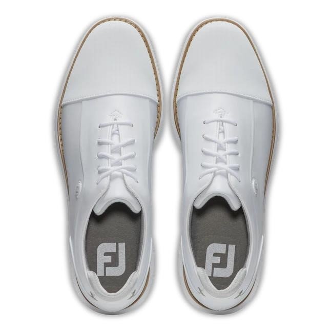 FootJoy Traditions Damen Golfschuhe, weiss