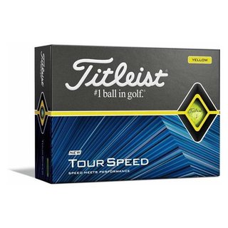Titleist Tour Speed 21 Golfbälle, gelb