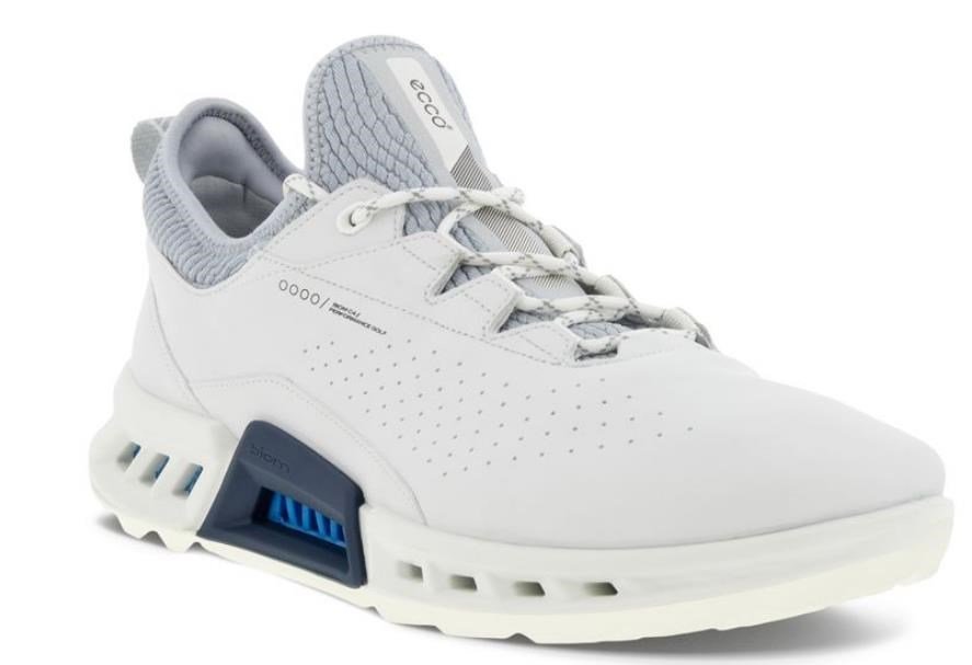 Ecco Biom C4 Herren Golfschuhe, weiss/grau