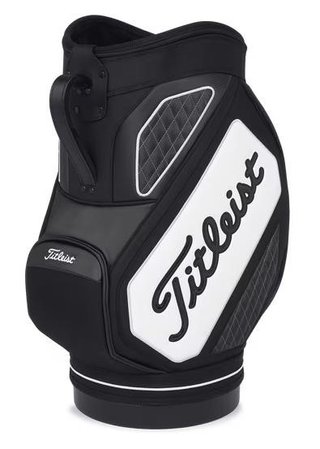 Titleist Tour Series Den Caddy Tasche für Golfbälle, schwarz/weiss