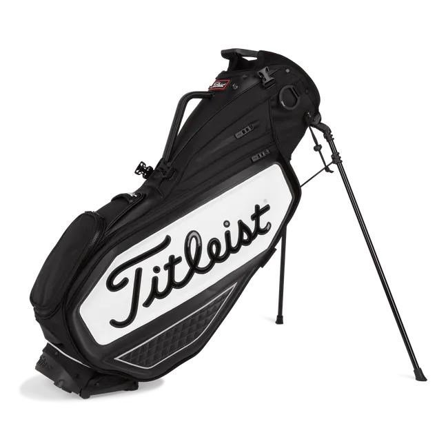 Titleist Tour Series Premium Standbag, schwarz/weiss