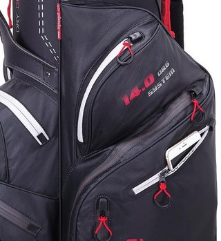 Big Max Dri Lite Silencio 2 Cartbag, schwarz