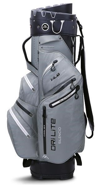Big Max Dri Lite Silencio 2 Cartbag, grau/schwarz