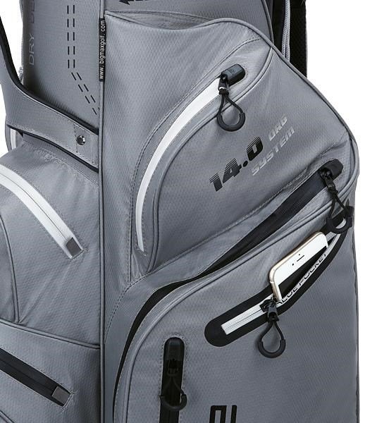Big Max Dri Lite Silencio 2 Cartbag, grau/schwarz