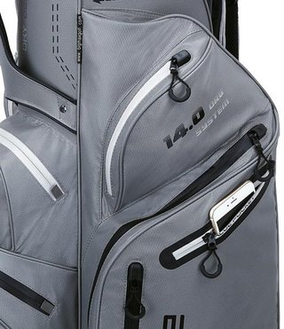 Big Max Dri Lite Silencio 2 Cartbag, grau/schwarz