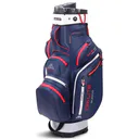 Big Max Dri Lite Silencio 2 Cartbag, dunkelblau/silber/rot