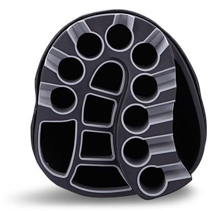 Big Max Dri Lite Silencio 2 Cartbag, dunkelblau/silber/rot