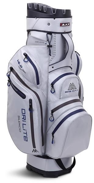 Big Max Dri Lite Silencio 2 Cartbag, silber/dunkelblau