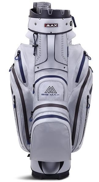 Big Max Dri Lite Silencio 2 Cartbag, silber/dunkelblau