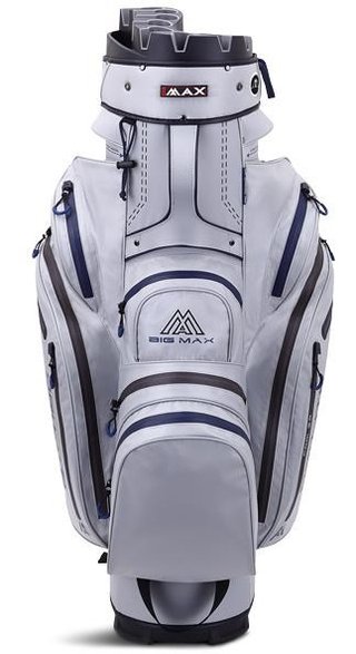 Big Max Dri Lite Silencio 2 Cartbag, silber/dunkelblau