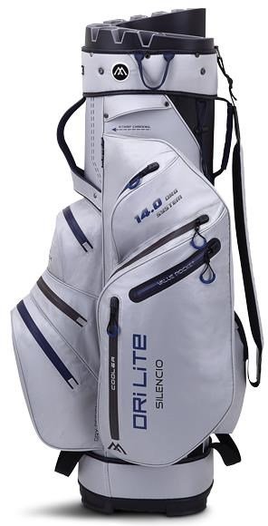 Big Max Dri Lite Silencio 2 Cartbag, silber/dunkelblau