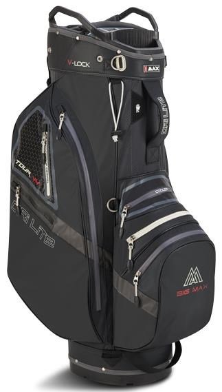 Big Max Dri Lite V-4 Cartbag, schwarz