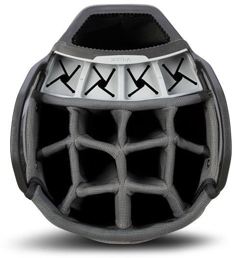 Big Max Dri Lite V-4 Cartbag, schwarz
