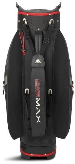 Big Max Dri Lite V-4 Cartbag, grau/schwarz/rot