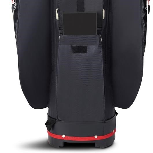 Big Max Dri Lite V-4 Cartbag, grau/schwarz/rot