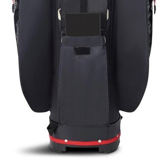 Big Max Dri Lite V-4 Cartbag, grau/schwarz/rot