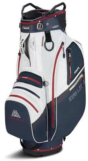 Big Max Dri Lite V-4 Cartbag, blueberry/weiss/merlot