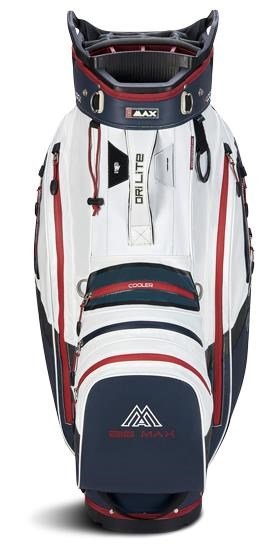 Big Max Dri Lite V-4 Cartbag, blueberry/weiss/merlot