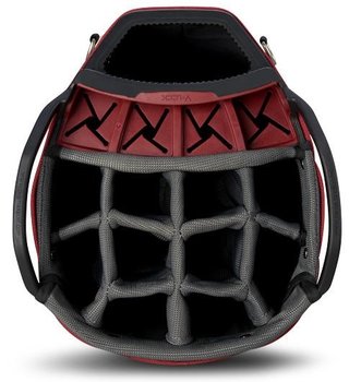Big Max Dri Lite V-4 Cartbag, blueberry/weiss/merlot