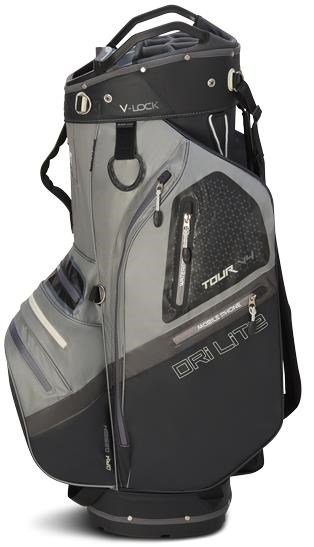 Big Max Dri Lite V-4 Cartbag, grau/schwarz