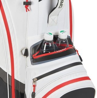 Big Max Dri Lite V-4 Cartbag, schwarz/weiss/rot