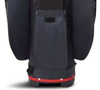 Big Max Dri Lite V-4 Cartbag, schwarz/weiss/rot