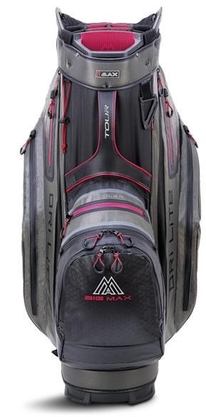 Big Max Dri Lite Tour Cartbag, schwarz/grau/merlot