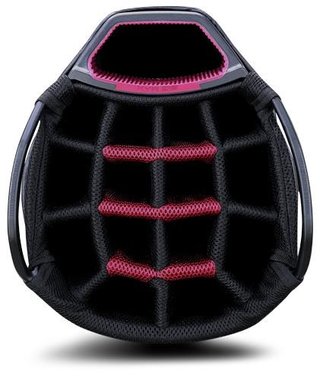 Big Max Dri Lite Tour Cartbag, schwarz/grau/merlot