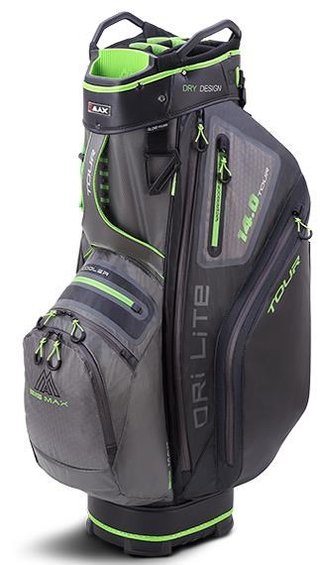 Big Max Dri Lite Tour Cartbag, grau/schwarz/limette
