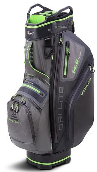 Big Max Dri Lite Tour Cartbag, grau/schwarz/limette