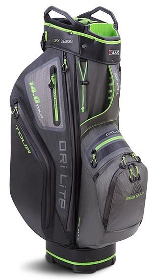 Big Max Dri Lite Tour Cartbag, grau/schwarz/limette