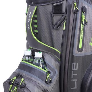 Big Max Dri Lite Tour Cartbag, grau/schwarz/limette